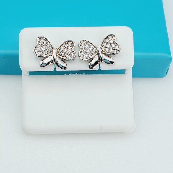 "925 Sterling Silver CZ Beautiful Earrings for Women, 1USPAR4234 - Picture 9 of 11